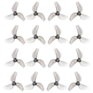 Gemfan 31mm Props 1219S 3 Blade PC Propeller for Micro Whoop Drones Compatible with Free RC Plane Simulator for PC