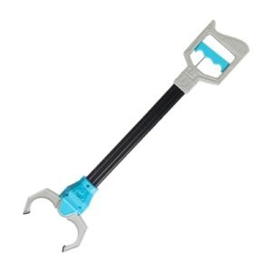 Sharper Image Toy RC Robot Combat 2PK Interactive Robotic Claw Grabber Tool for Fun Learning and Play Gray