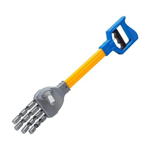 Sharper Image Toy RC Robotic Robotosaur Interactive Robotic Claw Grabber Tool Fun Learning Long Arm Blue