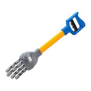 kowaku Robot Hand Robotic Claw Grabber Tool Strong Grasping Robotic Claw Tool Long Arm, Blue, 48cmx9cmx7.5cm