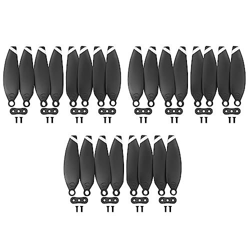 MOONZON 24PCS Propeller for HT50 V11mini F11MINI F7MINI HS175D X500Pro X650 Z6pro Q5 Q7 WF31 RC Quadcopter Compatible with Torco RC Fuel