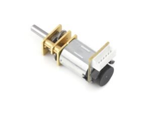 Waveshare N20 DC Gear Motor with Magnetic Hall Encoder for DC Wheels RC All Metal Gearbox High Precision Reduction Motor