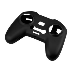 CAPART Silicone Protective Cover for DJI FPV Controller 2 Bumps and Jumps RC Compatible with DJI FPV and DJI Avata Drone Black