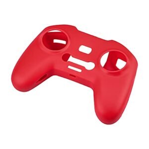 CAPART Silicone Cover Protective Skin for DJI FPV Controller 2 RC Truck Body Accessories Compatible with DJI FPV and DJI Avata Drone Cambo Controller Red