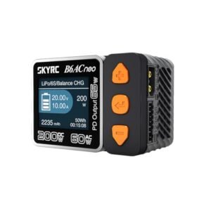 SKYRC B6AC Neo Battery Balance Charger 200W DC 60W AC for GRP RC Wheels LiPo LiFe LiIon LiHV NiMH NiCd Batteries