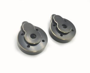 HobbyPlus EVO EVO PRO Brass Front Portal Hub V2 Upgrade Parts for Pitbull RC Rock Crawler Tires