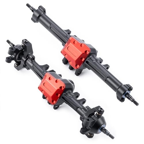 AXSPEED Front Rear Axles Set Complete Upgrade Parts for 1/18 TRX4M TRX4 M RC Crawler Car at ABC RC Hobbies Windham NH