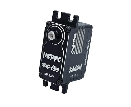 NSDRC RS650 HIGH Torque Low Profile 8.4V BRUSHLESS SERVO - Remote Control Car, RC Car Brushless Servo Water Resistant (HELIDIRECT)