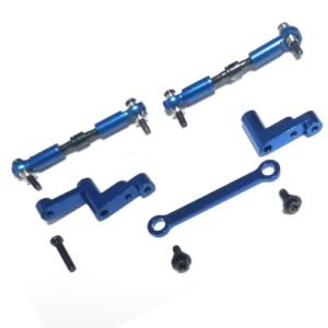 fyfracing 16431 Servo Saver and Steering Rods Fix for RC Car Wheels Turn But Won't Go Issue Compatible with Hyper GO H16GT H16DR H16BM H16PL 1/16 Scale Models