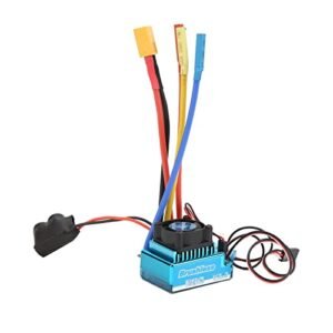 VGEBY 120A Brushless ESC Programmable Waterproof Dustproof 9th Level Acceleration for Arc RC Motors 1/10 1/8 RC Car