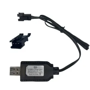 SkyPower 7.4V RC Plane Lipo Battery Charger USB Cable with SM 3PIN Plug for Universal 2S Lipo Battery Charging
