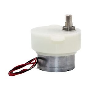 MOOKEENONE 1 Gear Motor DC Micro Low Speed High Torque Plastic Gearbox Motor 3 9V