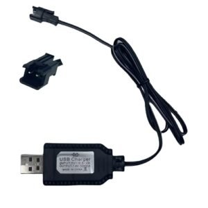 Universal 7.4V 2S Lipo Battery USB Charger Cable with SM 2PIN Plug for RC Plane Lipo Batteries and RC Cars