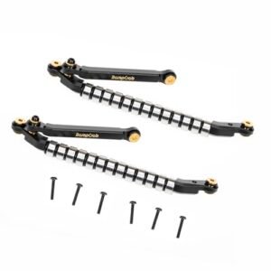 RampCrab Bearing Steering Link for SCX24 AX24 with WD40 on RC Tires 4mm Axle Extension 2Sets