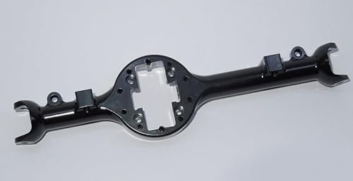 SSD RC Truck Yota II Steel Front Axle Case CNC Machined Black Coated