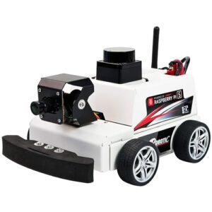 Yahboom AI Visual ROS2 Smart Robot Car Kit for Raspberry Pi 5 with 2DOF Camera and Lidar for STEM Education