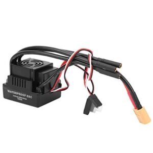Hobbywing Brushless ESC 120A Electronic Speed Controller for Gas vs Electric RC Cars XT60 Connector