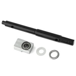 RC Maniacs Xmaxx Body Upgrade Cush Drive Input Shaft 7786X Medium Carbon Steel with Aluminum Mount for Traxxas Xmaxx 8S XRT 8S