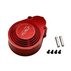 FLMLF Alloy CNC RC Gear Cover Red Dust Cover for 1 5 HPI Baja RV KM 5B 5T 5SC RC Car Parts by Usukani RC Parts