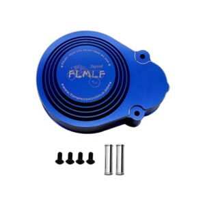 FLMLF Alloy CNC Dust House RC Car Gear Cover Blue 3 Speed Transmission Kit for 1 5 HPI Baja RV KM 5B 5T 5SC