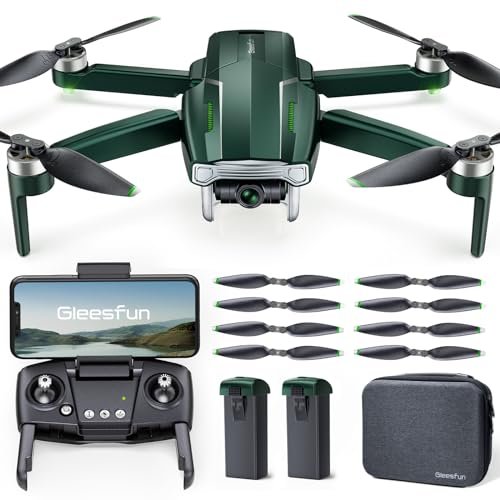 Gleesfun G11MINI 4K Drone Bundle with Extra Propellers and Accessories