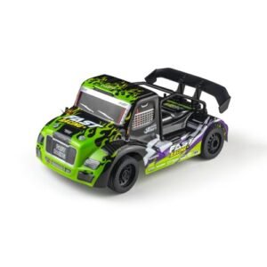 YIKESHU Glacier RC Truck 1/16 Scale 4x4 Remote Control Drifting Car High Speed 40 KM/H All Terrain with 380 Motor Proportional Throttle Steering Metal Chassis Hobby Toy for Adults 16+