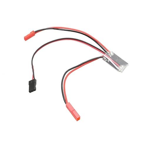 yuenhoang 1PCS 10A 1S 3S RC ESC Dual Way Brushed Motor Electronic Speed Controller for Jims RC Boat Dock