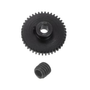 uxcell Best RC Truck Company Mod 1 42T Pinion Gear 8mm Bore Hardened Steel Motor Rack Spur Gear