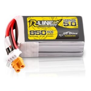 Tattu R Line Version 5.0 3S Lipo Battery 11.1V 150C 850mAh with XT30U F Plug for FPV Drones