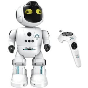 Losbenco RC Willey Will Call Hours Interactive Smart Robot Toy for Kids Rechargeable Programmable Gesture Sensing Remote Control Robot for Boys Girls Ages 3 4 5 6 7 Years Old