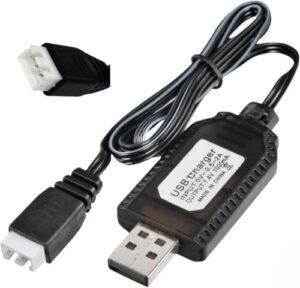 SkyPower 7.4V USB Charger Cable XH 3Pin Plug Best RC Plane Battery Charger for Remote Control Toys