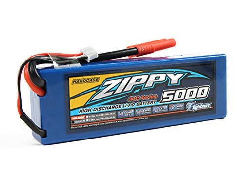 HobbyKing Zippy 5000mAh 2S1P 30C High Discharge Lipo Battery Hardcase Pack for RC Vehicles