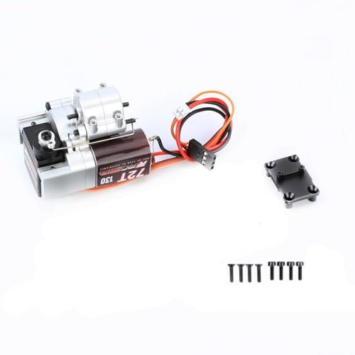 RCAWD Power Drive Bronco Monster Truck RC Upgraded 72T Carbon Brush 130 Motor Two Speed Alum Center Gear Case Transmission