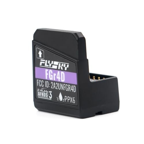 SHUAIGUO FGr4D Dual Antenna Receiver for AFHDS 3 Transmitters Perfect for All About Nitro RC Cars