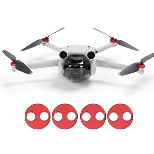 DJI Mini Series Motor Cover Cap 21 RC Plane Accessories Waterproof Dustproof Aluminum Alloy Protector