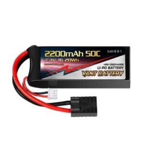 Generic vant 2200mAh 7.4V 50C 2S LiPo Battery Compatible with TRAXXAS 1/16 E-Revo REVO Slash 2820x Includes CHICAGOLAND RC Coupon