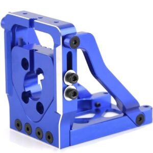 TRAXXAS 1/5 Nitro RC Monster Truck Quick Release Front Motor Mount 7760 Aluminum Alloy Upgrade Part for X Maxx 6S 8S and XRT 8S Models Blue