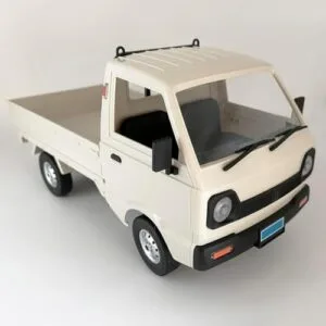 HLSFWDRIVE WPL D12 1/10 Scale RC Pickup Truck Bodies RC Car with 2.4G RWD 260 Motor Proportional Throttle Steering for Adults