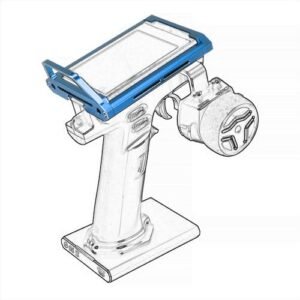 TOOMOD Aluminum Alloy RC Remote Radio Controller Bracket Holder for Lexus RC Aftermarket Radio Flysky Noble NB4 Pro Lite