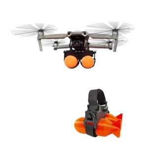 DJI Drone Air Drop Device Dual Mode Plastic Projectile Toy for Mavic Mini4 Mini4Pro Mavic2 2Pro Air2 Air2s Air3 Mavic3 3Pro