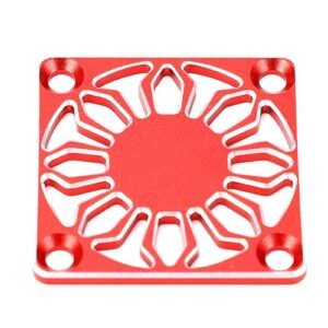 XYZ Brand Universal Aluminum Alloy RC Cooling Fan Cover 30x30mm Red Prevent RC Motor Overheating