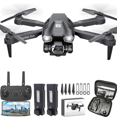 MOCVOO Dickie Toys RC Quadcopter Drone with 1080P HD Camera for Adults and Kids Foldable FPV Drones for Beginners Altitude Hold 3D Flip 3 Speeds Headless Mode