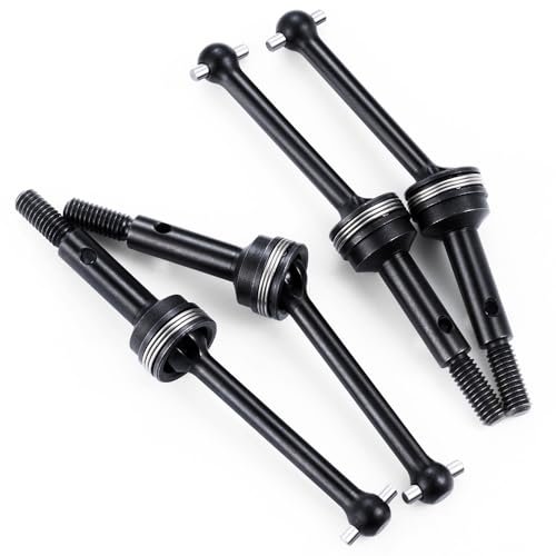 Heavy Duty Steel Front Rear CVD Drive Shafts Axle Set for 1/10 4 Tec 2 0 Mustang GT4 RC Comp Wheels Mustang Upgrade Parts