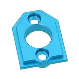 WAYRICH 1/14 RC Car Metal Motor Bracket Mount Part for Mjx 1/14 14210 14209 14301 14302 14303 1/16 16207 16208 16209 16210 H16V3 RC Car Spare Parts (Color : Blue)