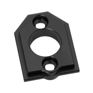 WAYRICH 1/14 RC Car Metal Motor Bracket Mount Part for Mjx 1/14 14210 14209 14301 14302 14303 1/16 16207 16208 16209 16210 H16V3 RC Car Spare Parts (Color : Black)