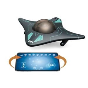 SpeedX Mini RC Jet Boat 6CH Waterproof WiFi Remote Control with HD Camera for Pools Lakes Outdoor Fun