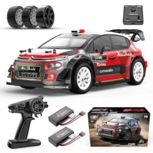 MJX Hyper GO 14303 1 14 Scale Citroen C3 Fast RC Rally Cars for Adults with Brushless Motor and Gyro 4WD RTR High Speed Remote Control Car