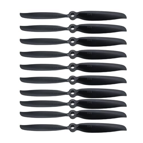 Propeller Props 10PCS 6040 6x4 RC Propellers for RC 35 Aircraft Quadcopter Drones Compatible with 2450 Motor