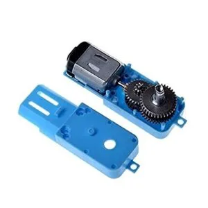 GRASAKY Model Geared Single Shaft Axis Metal Gear Motor 1 90 110RPM Metal Gearbox Brushless DC Motor for DIY Toys and Robotics