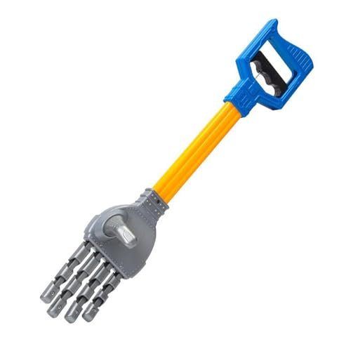 rockible Fun Robotic Claw Litter Picker, Kids Grabbing Pick up Toy, Hand Eye Coordination Toy, Robot Hand Grabber Tool, L Blue